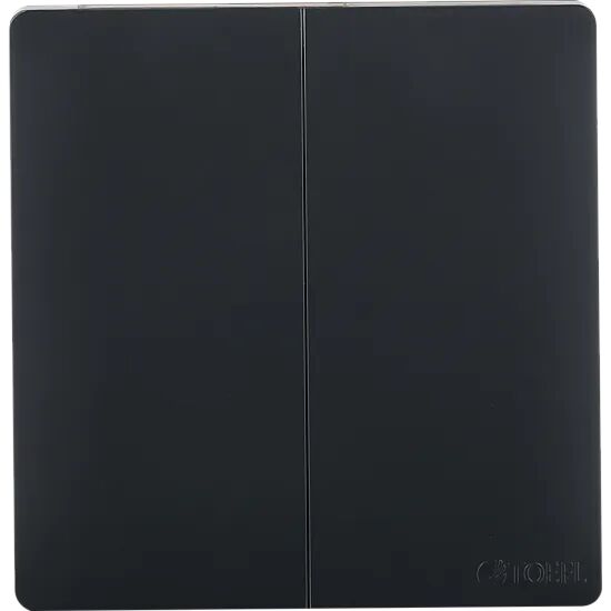 غطاء مفتاح ثنائي مورين - أسود بيانو