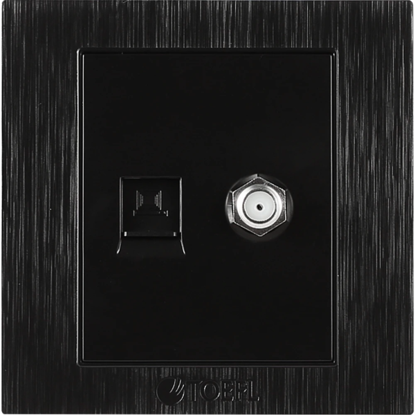 فيش منفذ كمبيوتر مع دش