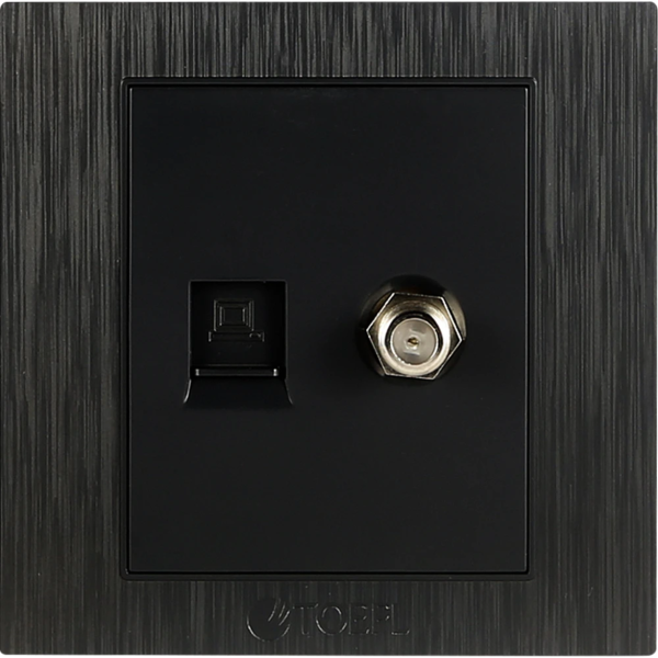 فيش منفذ كمبيوتر مع دش