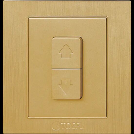 مفتاح شتر ستارة كهرباء 16 امبير لون ذهبي قولد توفل