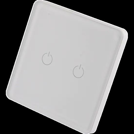 مفتاح ثنائي ذكي وافل - ابيض