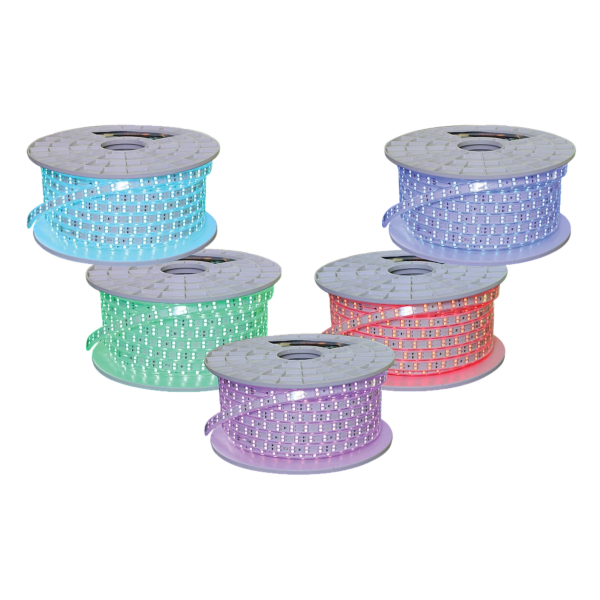 شرط ليد زينة لون ملون 96 شريحة لفة 50 متر