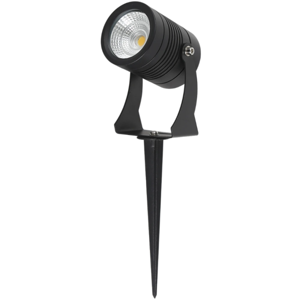 كشاف حديقة غرس متحرك لون الانارة اصفر 15 واط