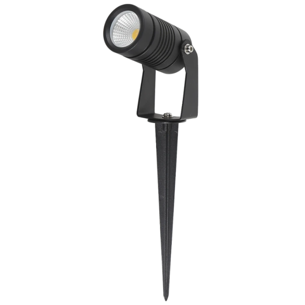 كشاف حديقة غرس متحرك لون الانارة اصفر 7 واط