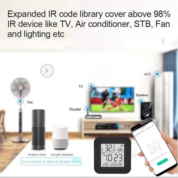 جهاز واي فاي ذكي تعمل بالأشعة تحت الحمراء