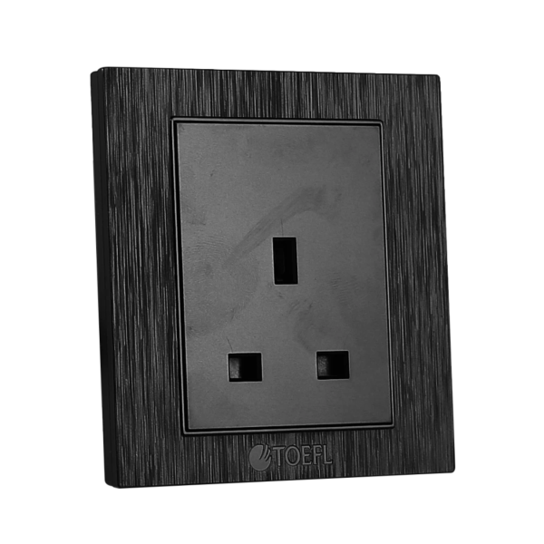 فيش ثلاثي عصري - أسود