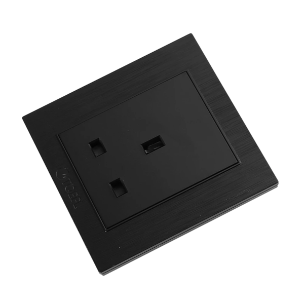 فيش ثلاثي عصري - أسود