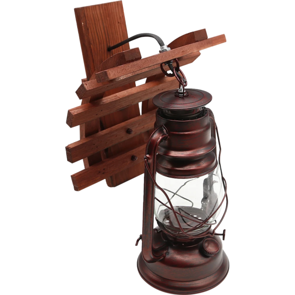 إضاءة جدارية لانتيرين مفرد