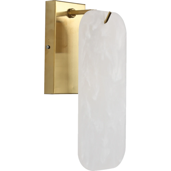 إضاءة جدارية مفرد مودرن نحاسي