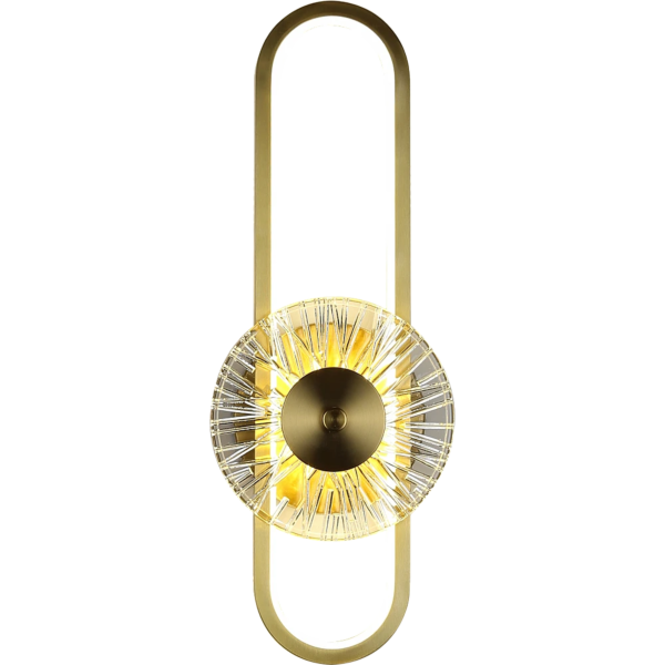 إبليك جداري 7 واط 3 إضاءات - روز ذهبي مصفر