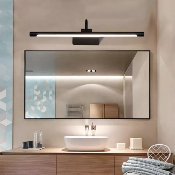 ابليك جداري اسود مع 3 اضاءات 25 واط