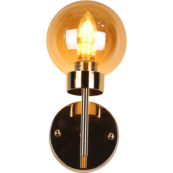 إضاءة جدارية مينيبول - ذهبي