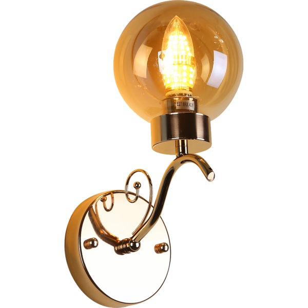 إضاءة جدارية مودرن ذهبي اركون