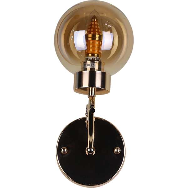 إضاءة جدارية مودرن ذهبي اركون