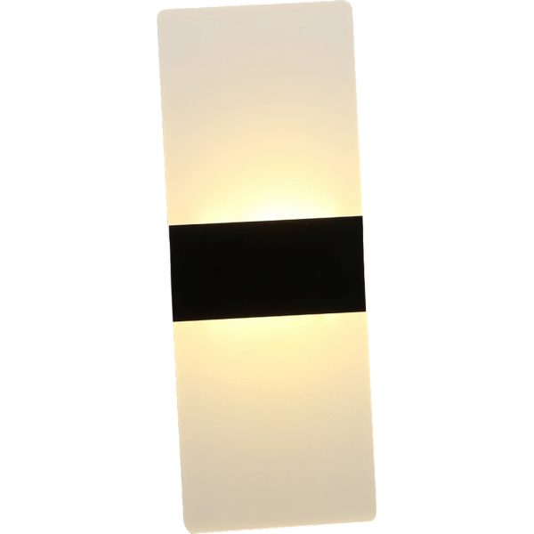 إضاءة جدارية مودرن اسود 3اضاءات