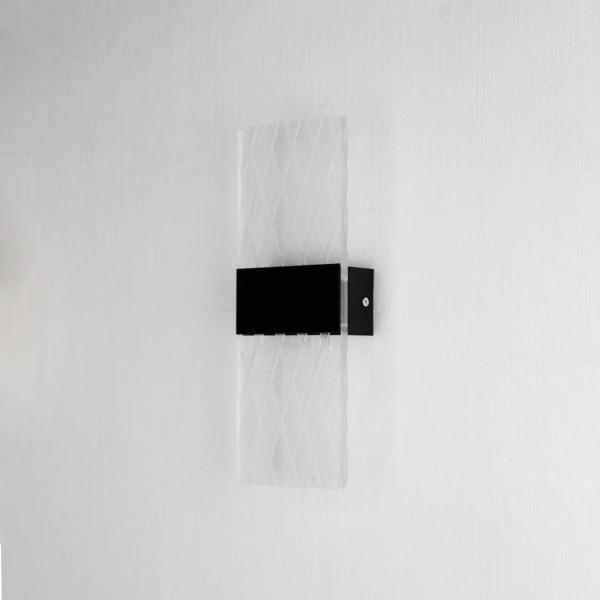 إضاءة جدارية دايجونل - أسود