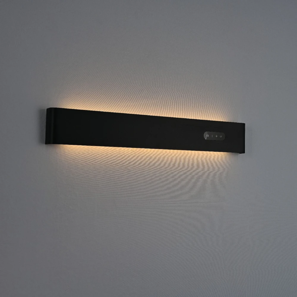 إضاءة جدارية مودرن 60 سم اسود