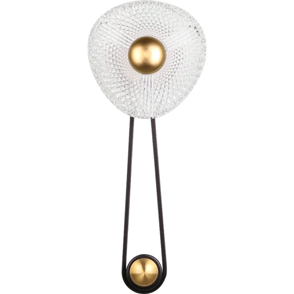 إبليك جداري مع 3 إضاءات 5 واط - أسود