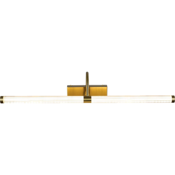 إضاءة جدارية لوحة موديرن ذهبي مع 3اضاءات