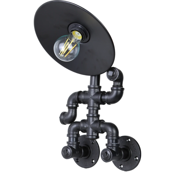 إبليك جداري بتصميم مميز - أسود