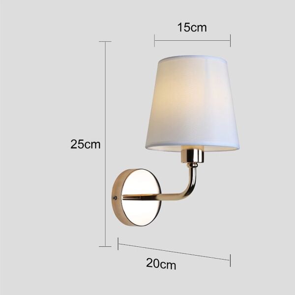 إضاءة جدارية كلاسيو - ذهبي