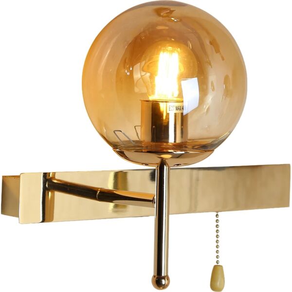 إضاءة جدارية سولي - ذهبي