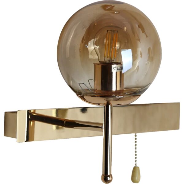 إضاءة جدارية سولي - ذهبي