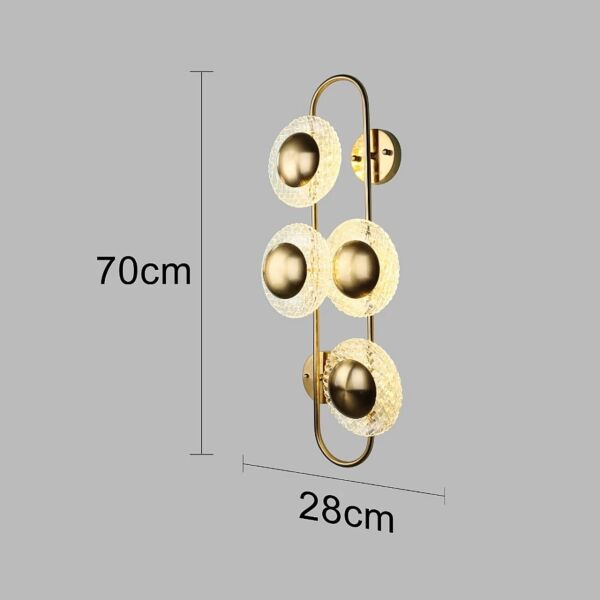 اضاءة جدارية مانو