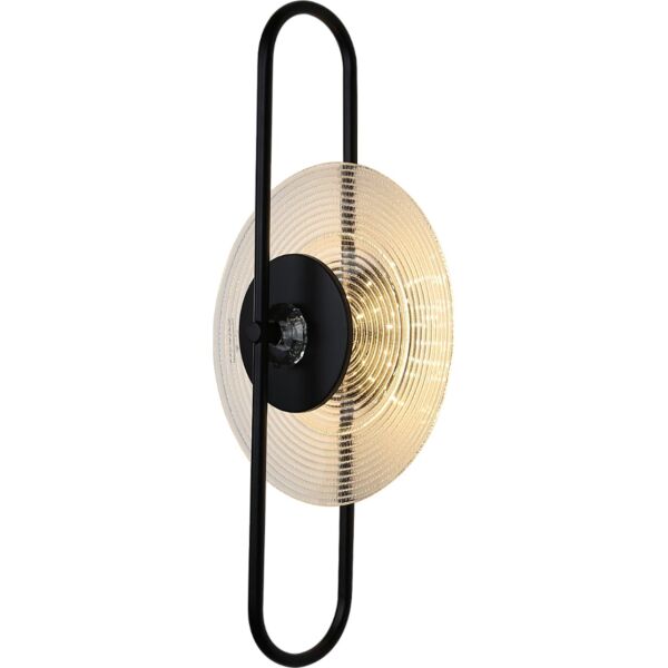 إضاءة جدارية سباركل - اسود