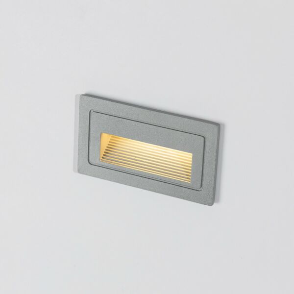 كشاف درج مستطيل اطار رمادي