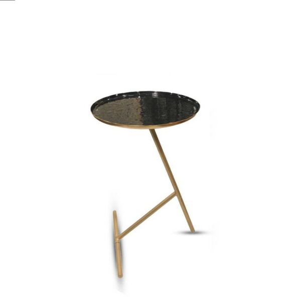 طاولة جانبية كلاسي - أسود