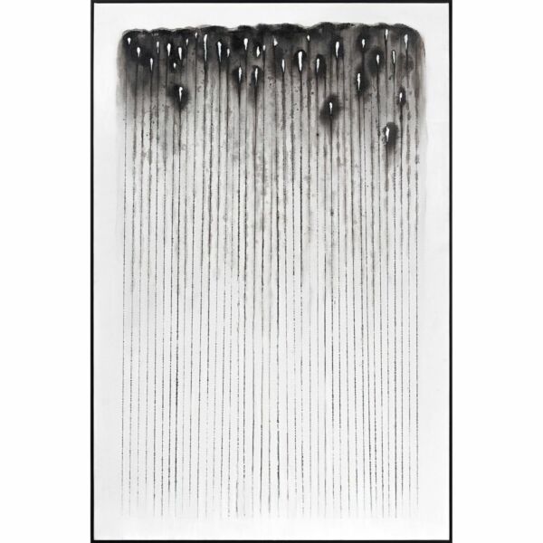 لوحة جدارية ديامون - اسود