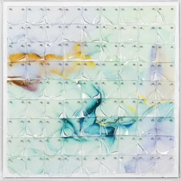 لوحة جدارية صندوق اكريلك كونتي - متعدد الالوان