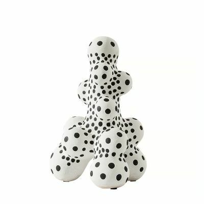 تحفة جيومستك - ابيض واسود