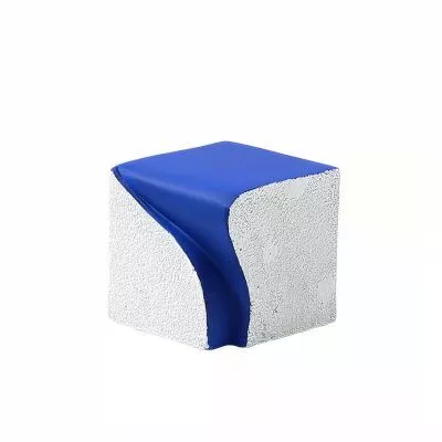 تحفة على شكل مكعب نيل صغيرة - ازرق