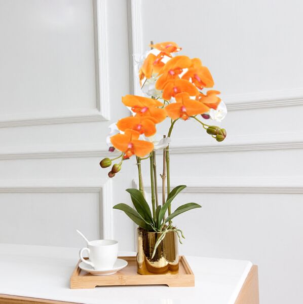 نبات صناعي هاندل - برتقالي