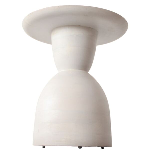 طاولة جانبية روبيكا - ابيض