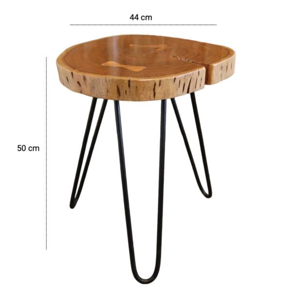 طقم طاولتين جانبيتين ناتشورال - اندستيريل