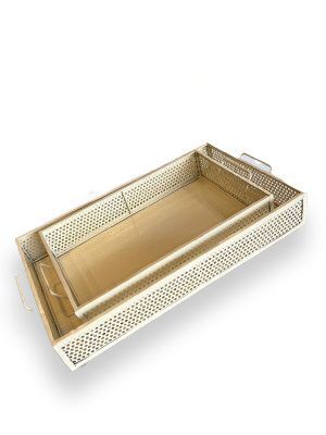 صينية تقديم اليجانس - كبير ابيض