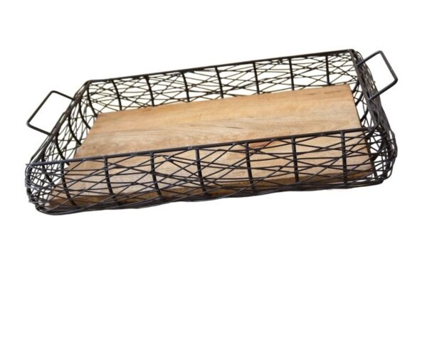 صينية تقديم نيست صغير - أسود