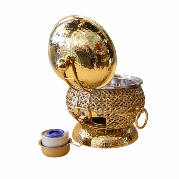 سخان بوفيه بقاعدة برايد 4 لتر - ذهبي