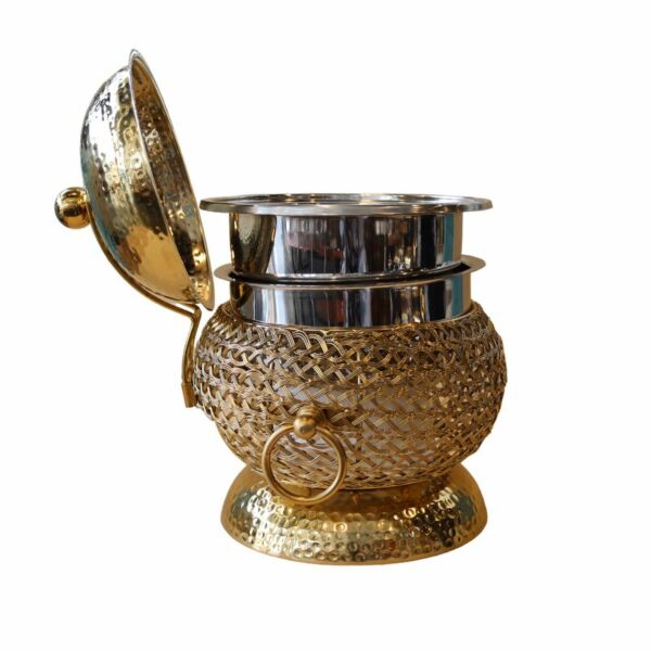 سخان بوفيه بقاعدة برايد 4 لتر - ذهبي