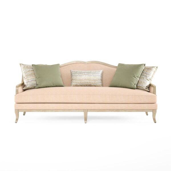 كنبة ثلاثية شارلوك - بيج وذهبي