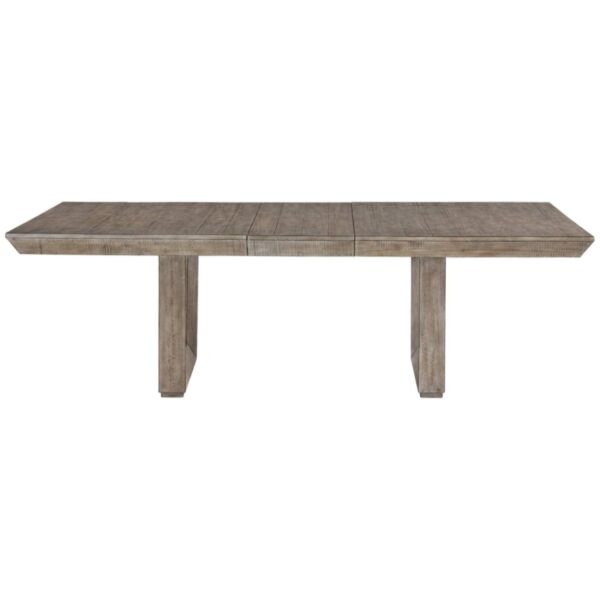 طاولة طعام قابلة للتمدد لانجفورد - بني رمادي فاتح