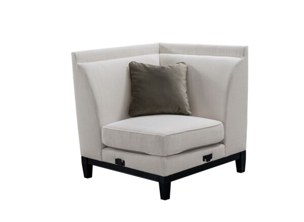 كنبة زاوية بدون ذراعين رومو