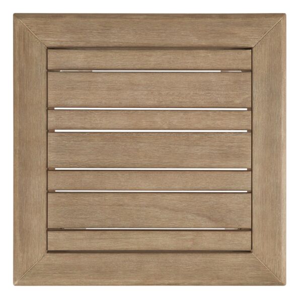 طاولة خارجية جيريان - بني رمادي