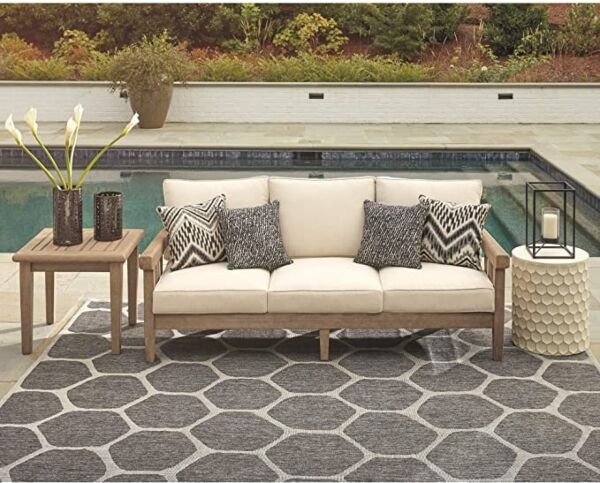 كرسي جلسة خارجية ثلاثي روكستا