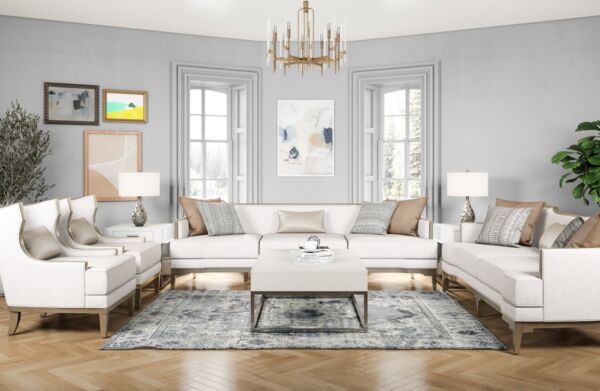 كنبة ثلاثية هيريتجج - بيج