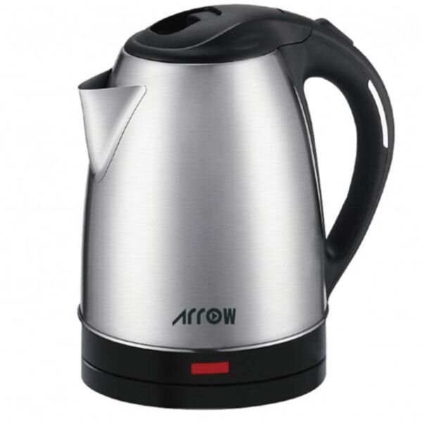 غلاية ماء آرو 1500 واط - فضي وأسود