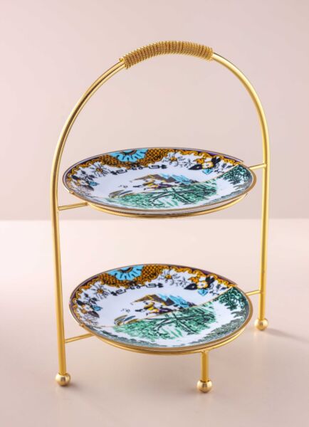 حامل كيك وحلويات هاف - كبير